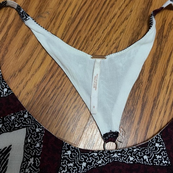 Free People Zigzag Patterned Jumpsuit in Black and White - Picture 2 of 7